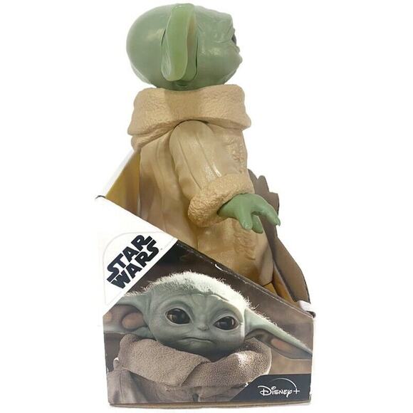 Disney Star Wars The Mandalorian The Child Posable Baby Yoda Grogu 6.5 Inch - Picture 6 of 7